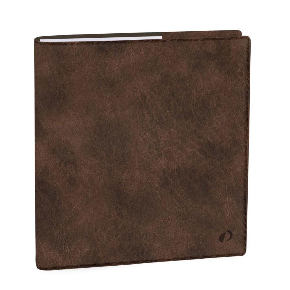 Agenda semainier Quo Vadis Ex�cutif Bergame 16 x 16 cm - Chocolat - Janvier � D�cembre 2027