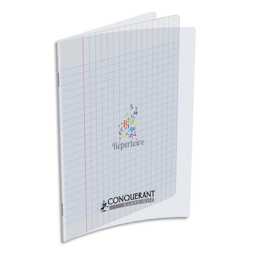 Rpertoire Conqurant 96 pages agrafes format 17 x 22 cm, 90g, couverture polypro incolore