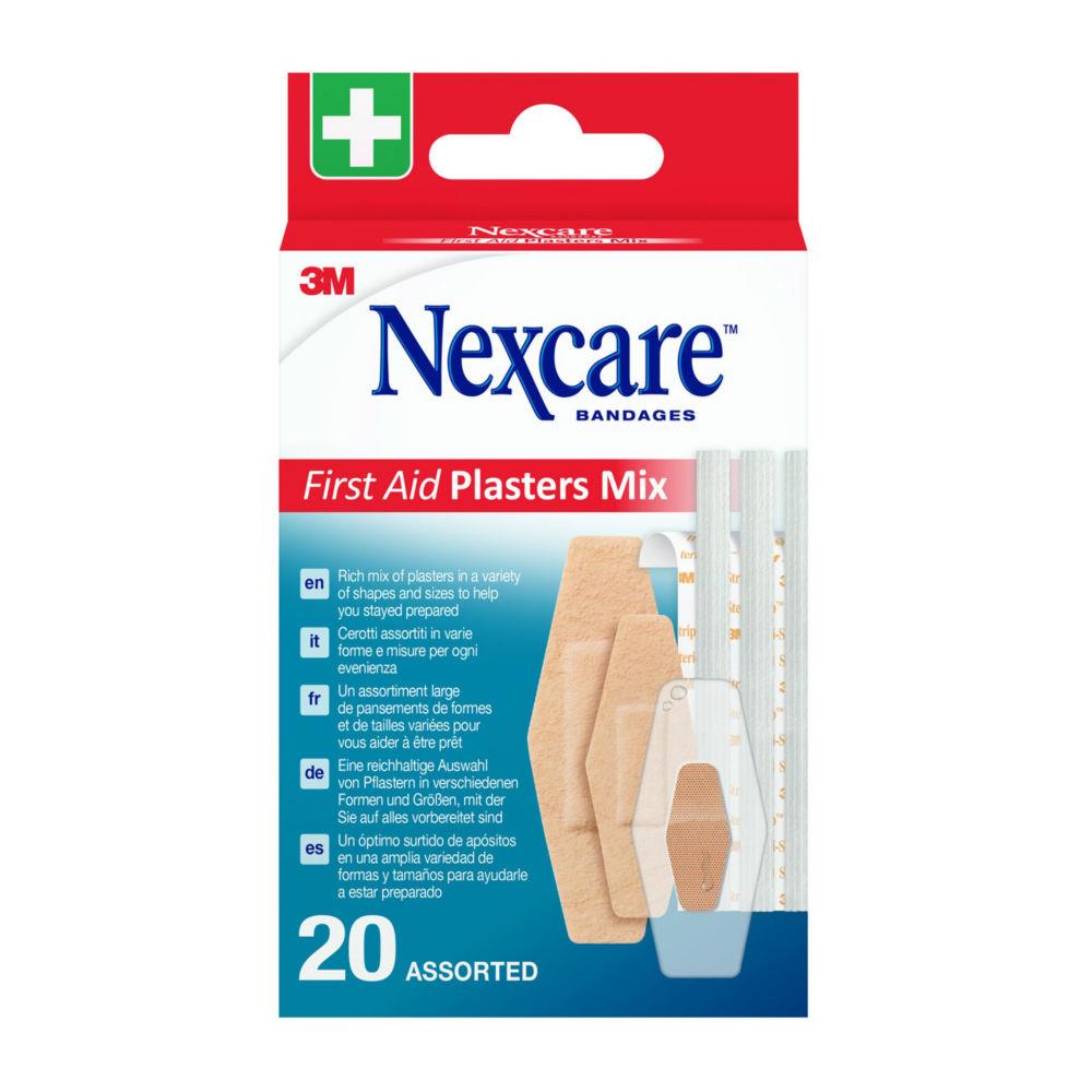 Pansements premiers soins Nexcare - Bo�te de 20