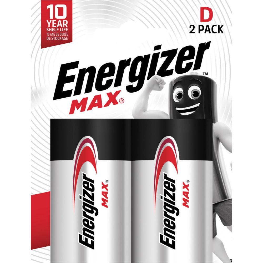 Energizer max - d batterie  usage unique alcaline