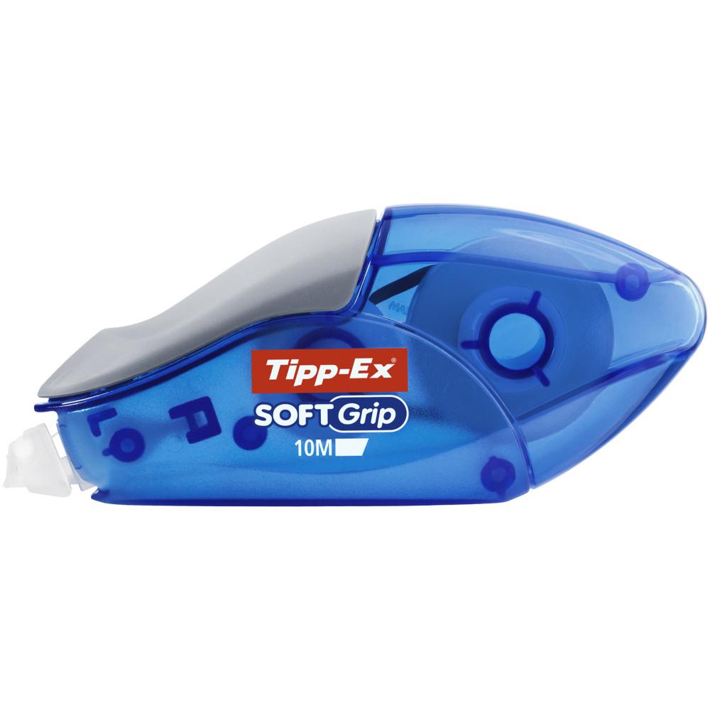 Roller de correction Tipp-ex Soft grip - dpose frontale - emplacement grip pour faciliter la prise en main - 4,2 mm x 10 m