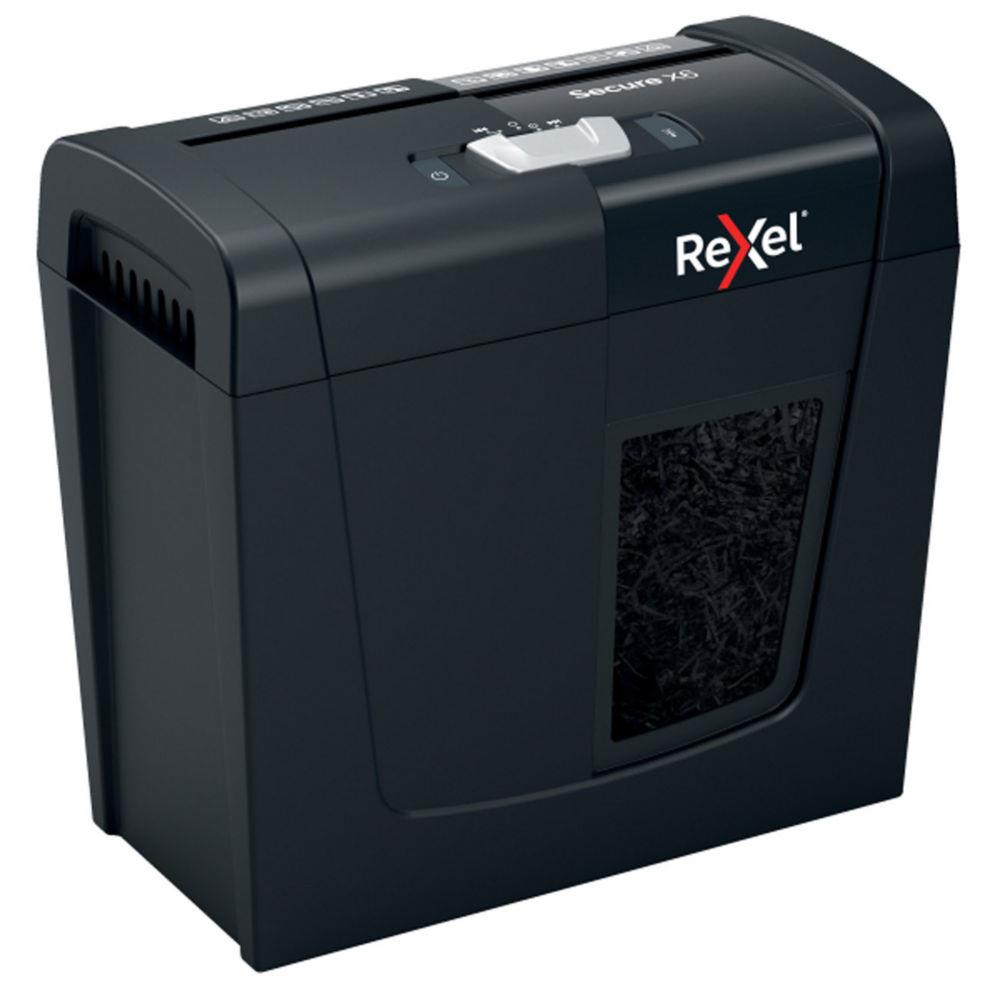 Rexel secure x6 destructeur de papier destruction croise 70 db noir