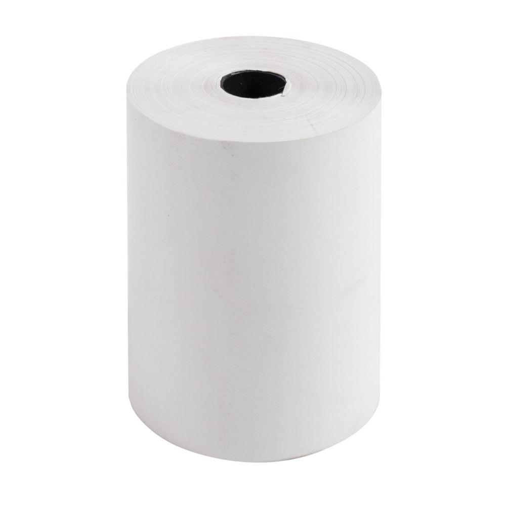 Bobine terminaux carte bancaire Exacompta 57 x 37 x 12 MM - Papier thermique 1 pli 48 g sans Bisphnol A - Longueur 18 M - Lot de 50