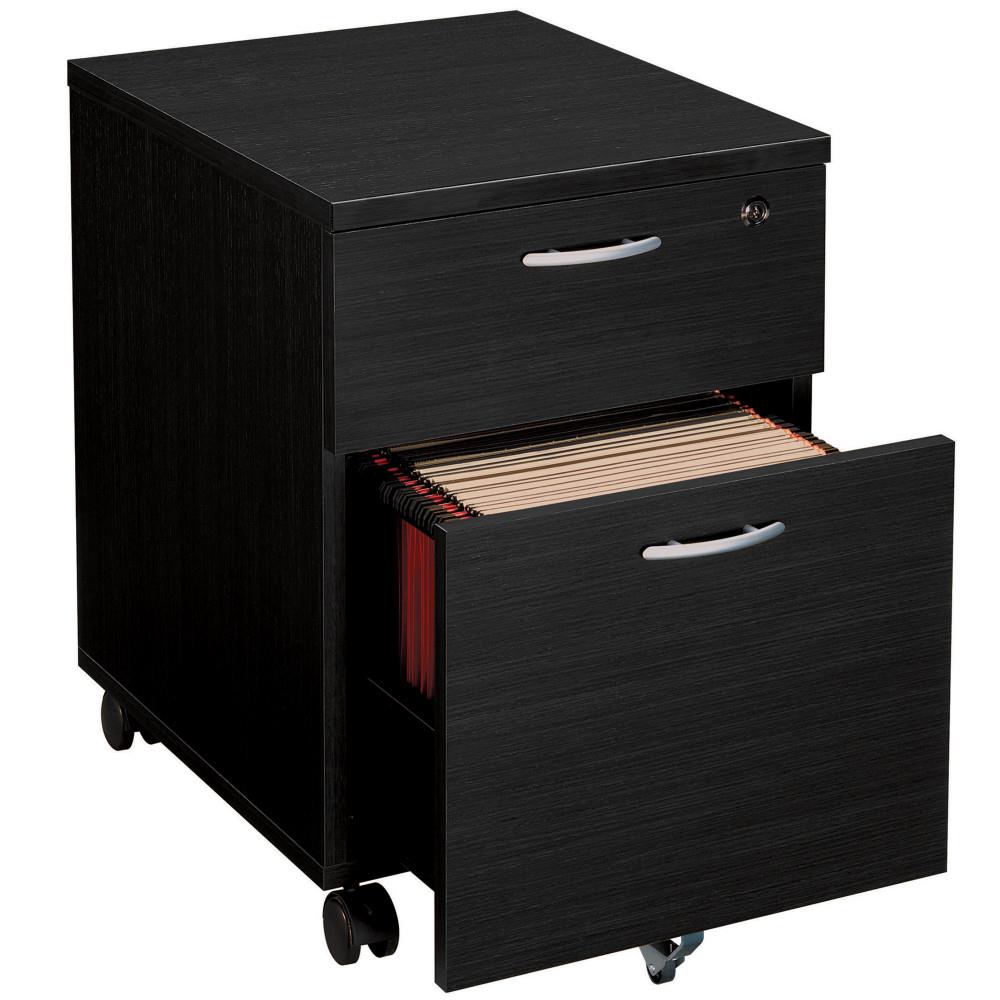 Caisson mobile Pulse - 2 tiroirs - noir