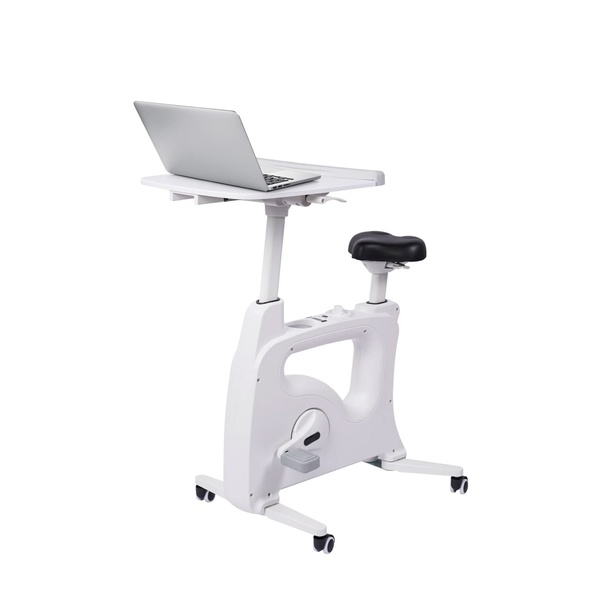 Vlo-bureau One 110 x 80 avec table rglable 60 x 50 cm