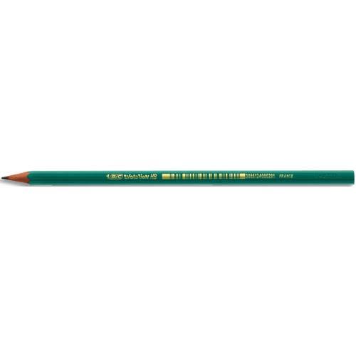 Crayon graphite Bic Evolution ecolutions - tte coupe - mine HB