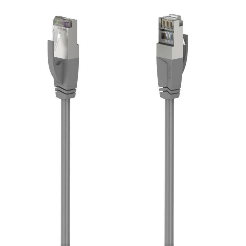 Hama 7200670 cble de rseau gris 5 m cat5 u/utp (utp)