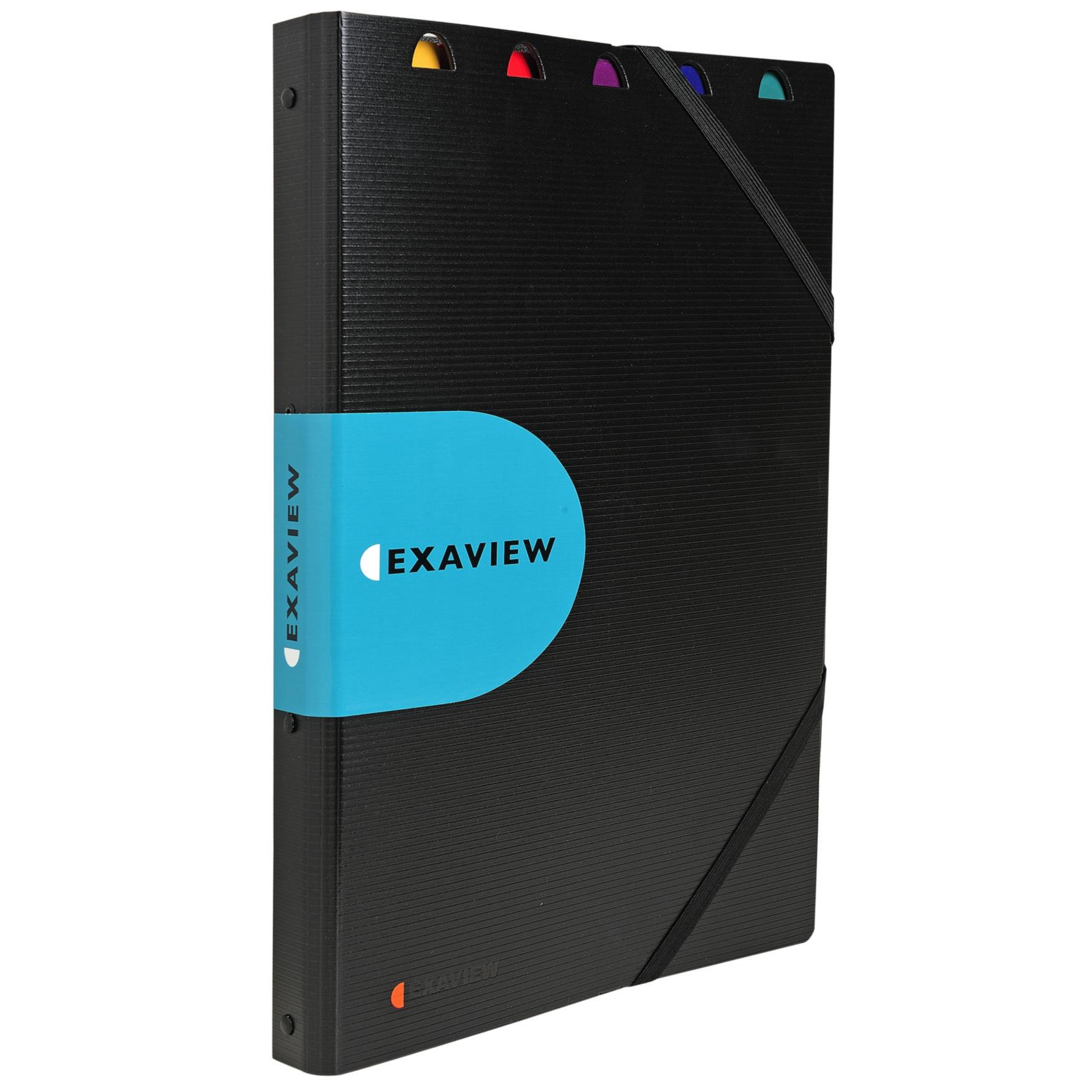 Protge-documents Exacompta Exaview Exactive 40 pochettes A4 24 x 32 cm - polypropylne noir