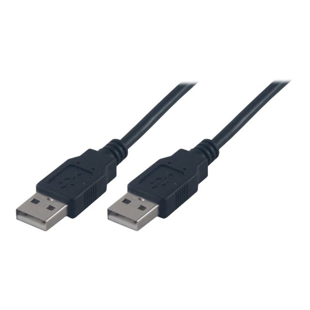 Mcl usb 2.0 a/a 2 m cble usb usb a noir