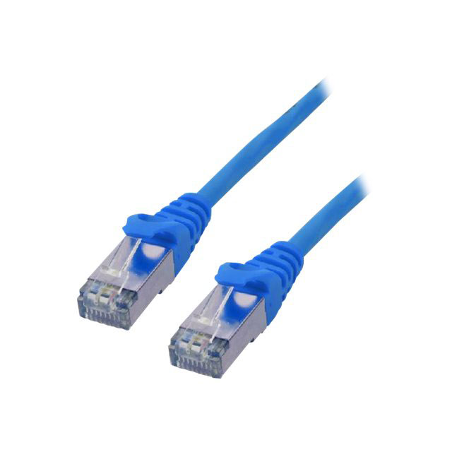 Mcl cable rj45 cat6 2.0 m blue cble de rseau bleu 2 m f/utp (ftp)