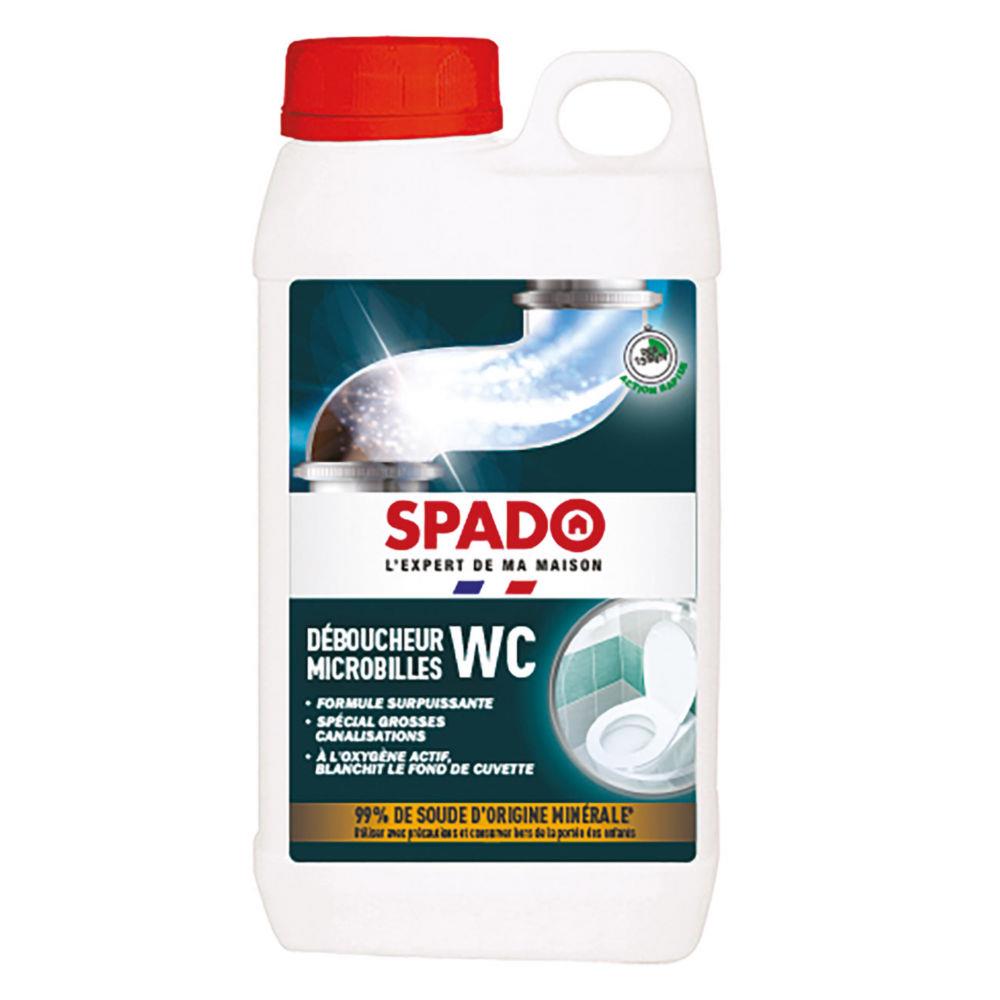 Dboucheur microbilles Spado pour sanitaires - Bidon de 1 kg