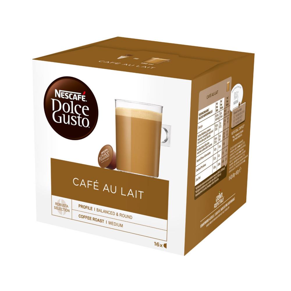 Caf au lait Nescaf Dolce Gusto - Bote de 16 capsules