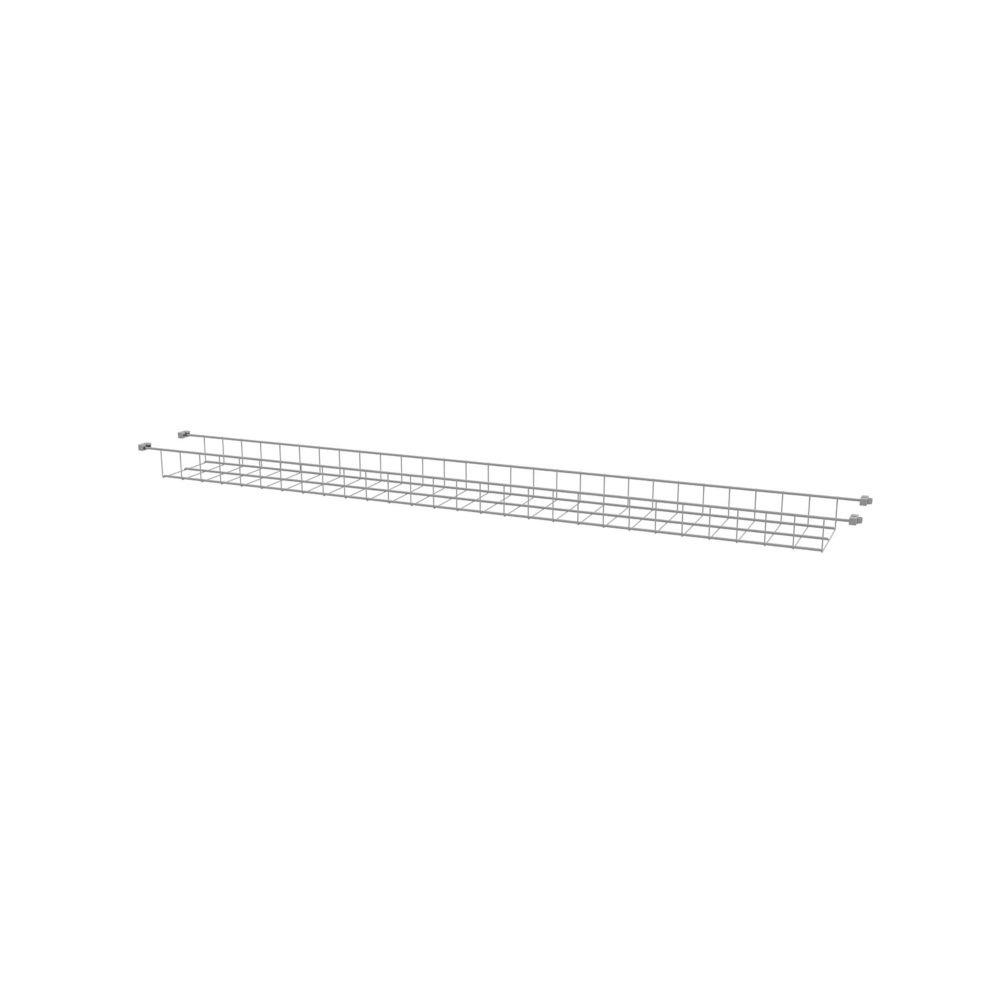 Grille passe-cbles pour bureau Arold - en 161 cm - mtal