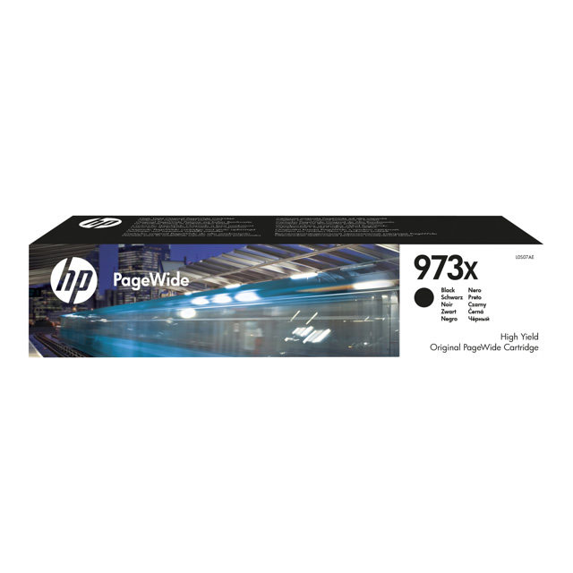 Cartouches pour imprimantes - Hp 973x cartouche pagewide noir grande capacit authentique
