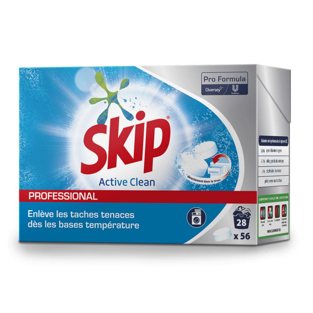 Tablettes de lessive Skip Pro Active Clean -  Paquet de 168