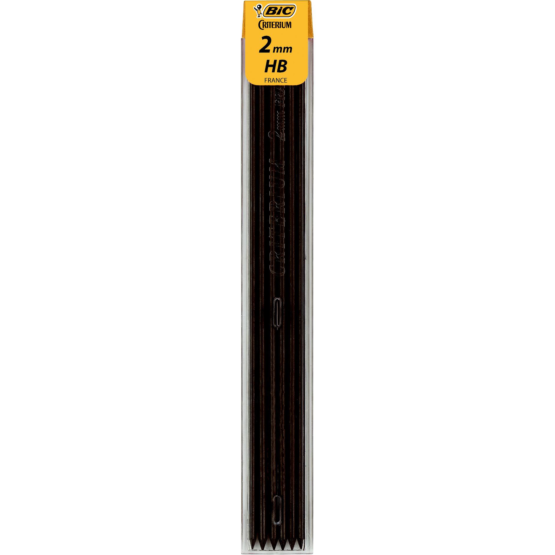 Mines graphites Criterium - 2 mm - HB - tui de 6