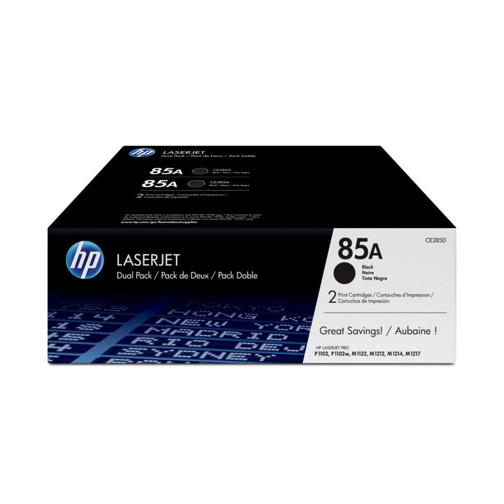 Cartouches de toner - Hp 85a pack de 2 toners laserjet noir authentiques