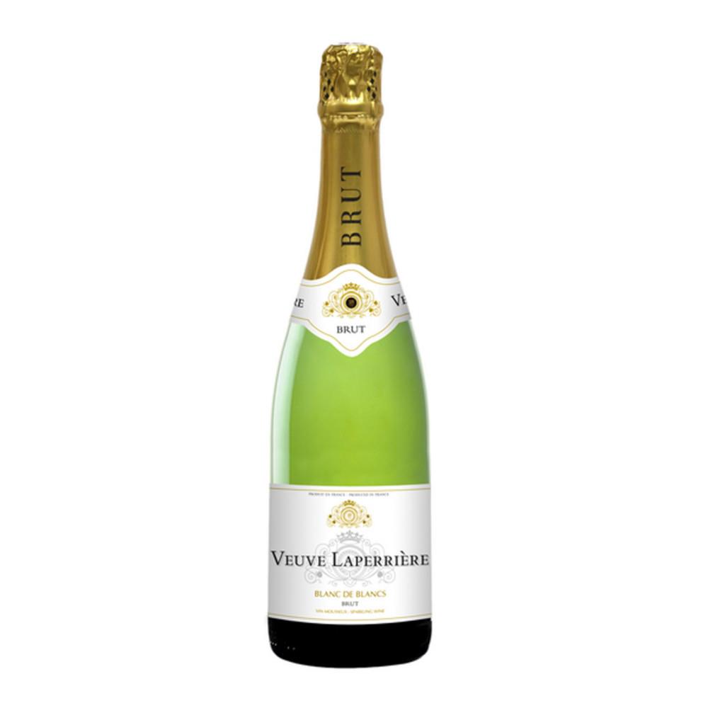 Vin mousseux brut blanc de blancs Veuve Laperriere - Bouteille de 75 cl