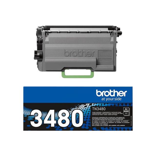 Cartouches de toner - Brother cartouche de toner tn-3480 originale - noir