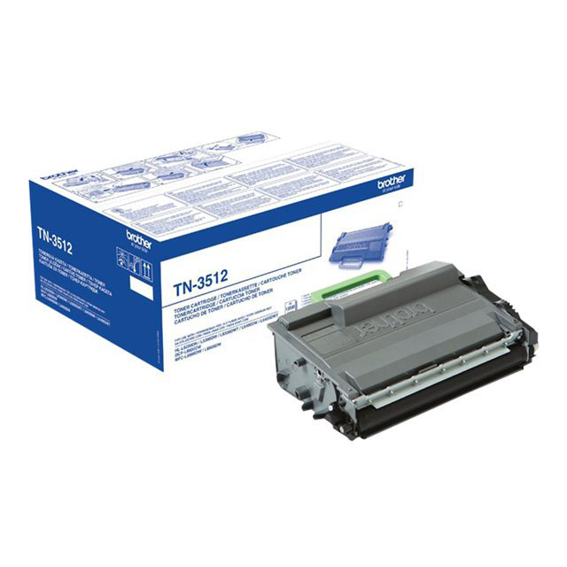 Cartouches de toner - Brother tn-3512 - cartouche de toner originale  haut rendement - noir