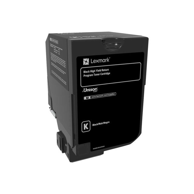 Cartouches de toner - Lexmark 74c2hk0 cartouche de toner 1 pice(s) original noir