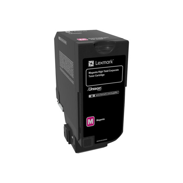 Cartouches de toner - Lexmark 74c2hme cartouche de toner 1 pice(s) original magenta