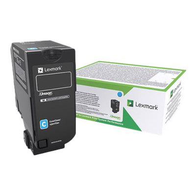 Cartouches de toner - Lexmark 84c2hce cartouche de toner 1 pice(s) original cyan