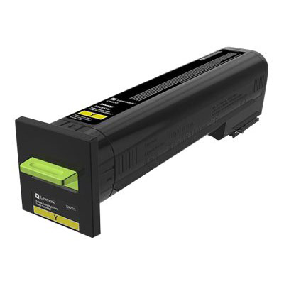 Cartouches de toner - Lexmark 72k2xye cartouche de toner 1 pice(s) original jaune