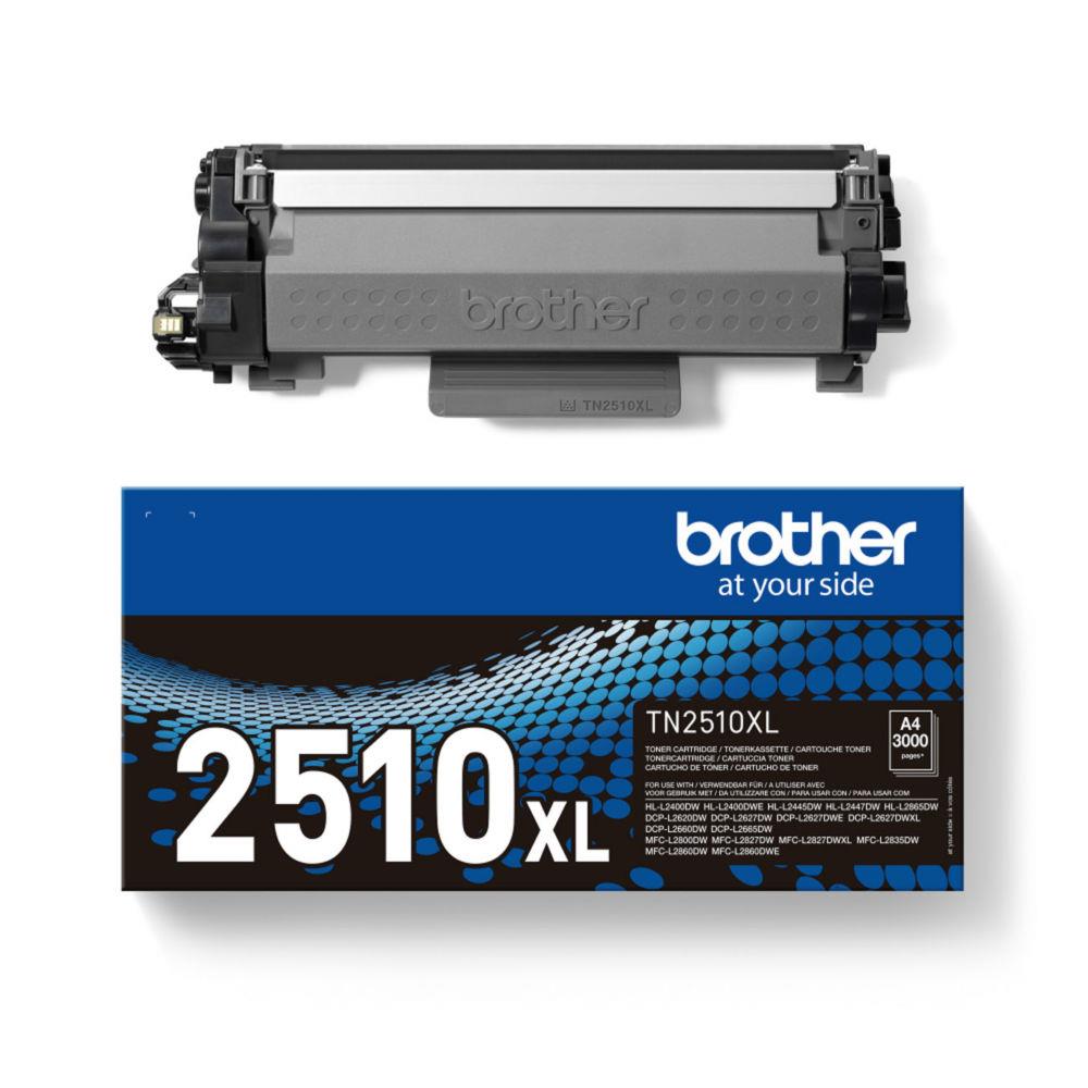 Cartouches de toner - Brother tn2510xl - cartouche de toner haute capacit originale - noir