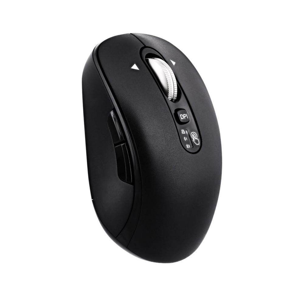Mini Souris TNB sans fil rechargeable droitier INFINITE MINI - Bluetooth + Dongle USB-A 2,4 GHz - Noir