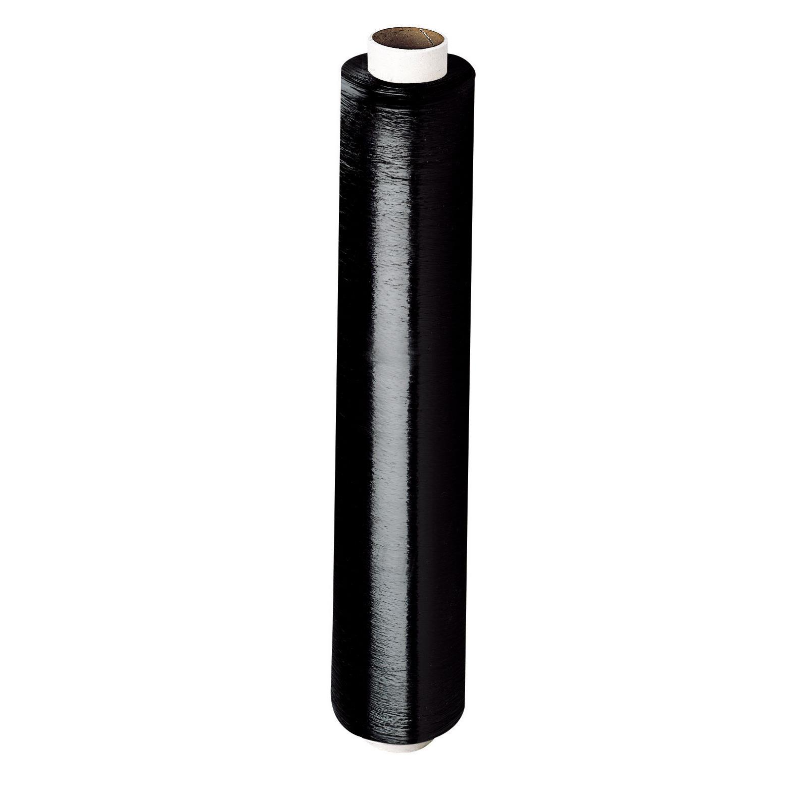 Bobines de film 17 microns 45 cm x 300 m - noir - lot de 6