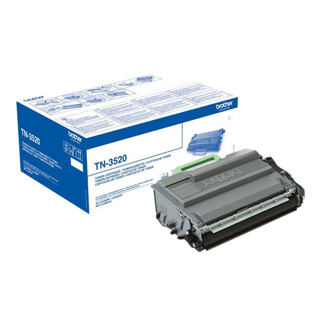 Cartouches de toner - Brother tn-3520 - cartouche de toner originale  trs haut rendement - noir