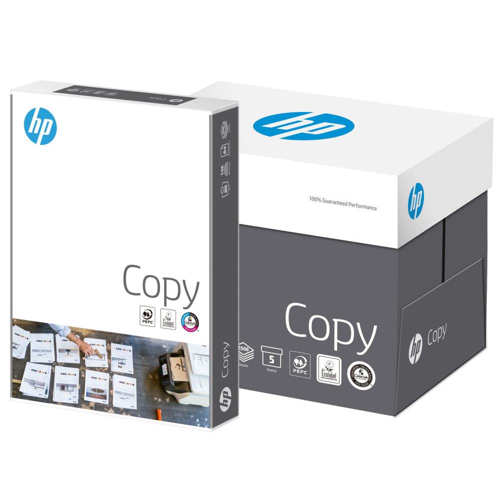 Papier A4 blanc 80g HP Copy - ramette de 500 feuilles - bote 5 x 500 feuilles