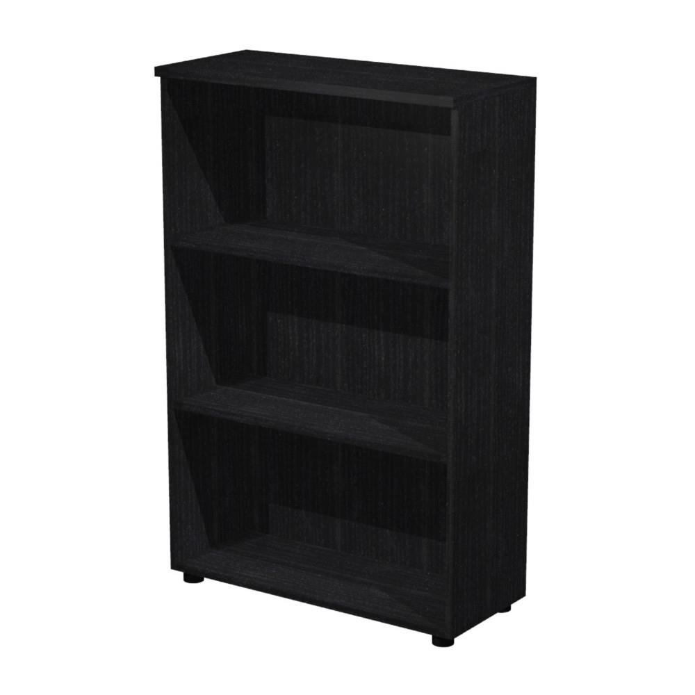 Meuble mi-hauteur Pulse - m�tal - sans portes - noir