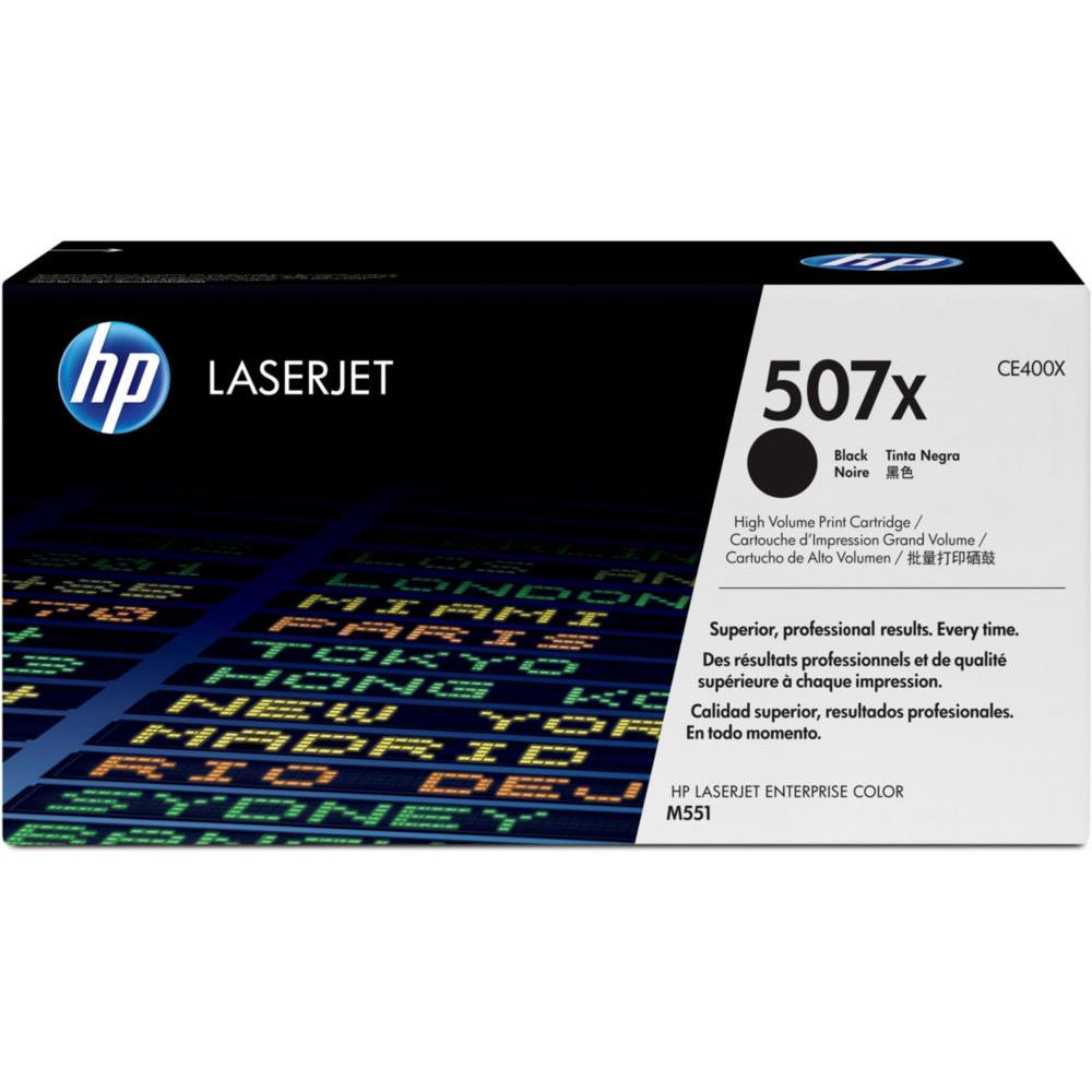 Cartouches de toner - Hp 507x toner laserjet noir grande capacit authentique