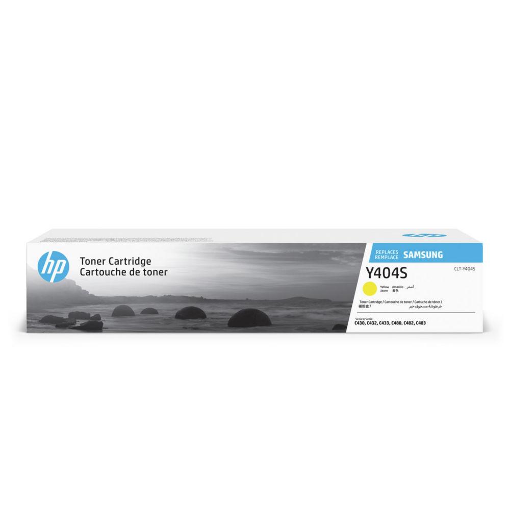 Cartouches de toner - Samsung clt-y404s toner jaune authentique
