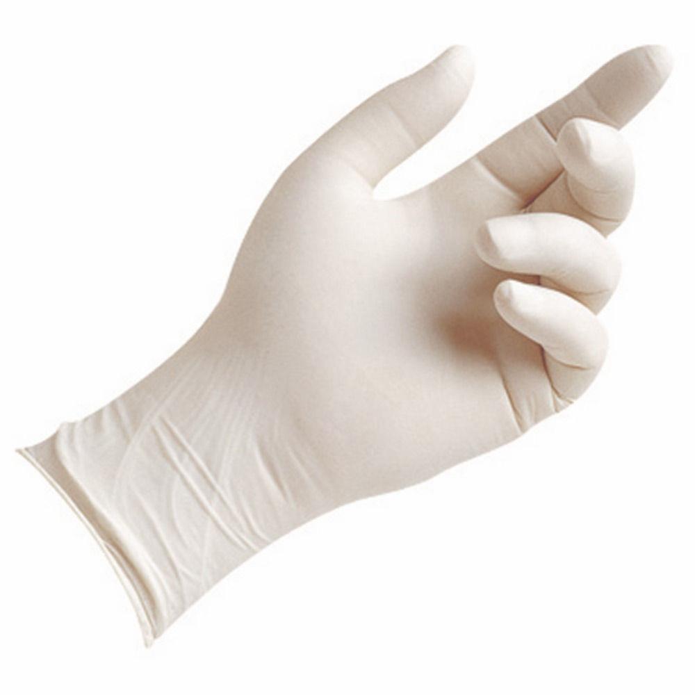 Gants en nitrile Mapa Solo 987 - non poudrs - taille 7 - blanc - bote de 100