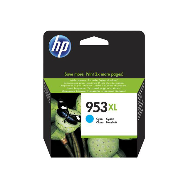 Cartouches pour imprimantes - Hp 953xl cartouche d'encre cyan grande capacit authentique