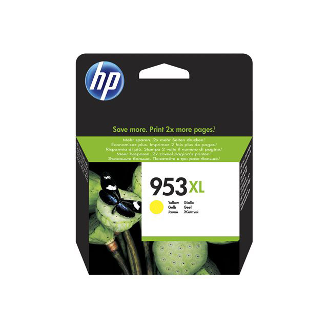Cartouches pour imprimantes - Hp 953xl cartouche d'encre jaune grande capacit authentique