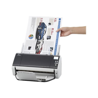 Ricoh fi-7480 - Scanner de documents - CCD Double - Recto-verso - 304.8 x 431.8 mm - 600 dpi x 600 dpi - jusqu' 160 ppm (mono) / jusqu' 160 ppm (couleur) - Chargeur automatique de documents (100 feuilles) - USB 3.0