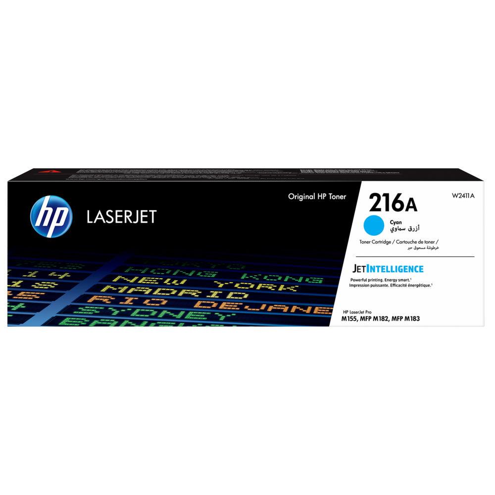 Cartouches de toner - Hp toner cyan laserjet 216a authentique