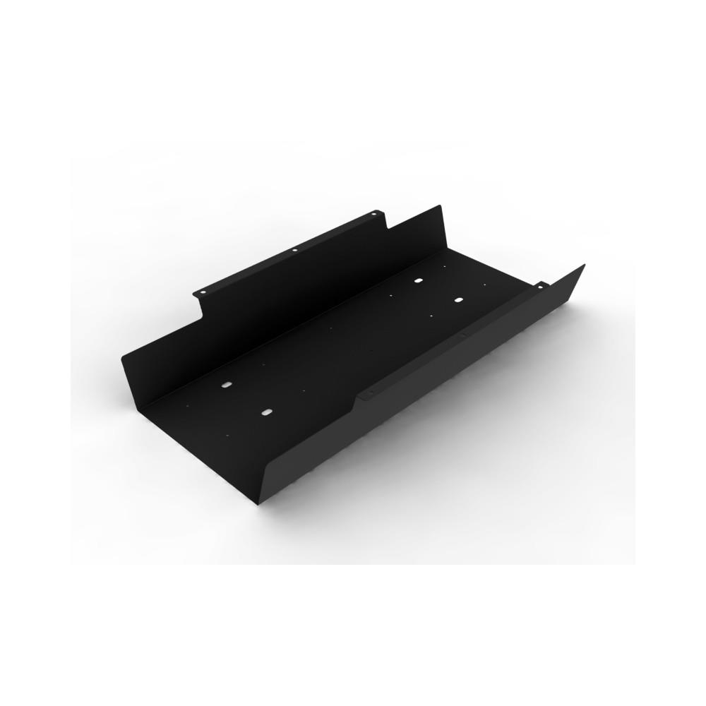 Goulotte d'�lectrification Knot pour bureaux bench L 60 cm - noir