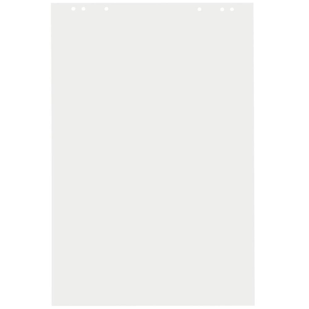Recharge chevalet Mondoffice papier standard blanc uni 70g - L.65 x H.98 cm - Bloc de 25 feuilles