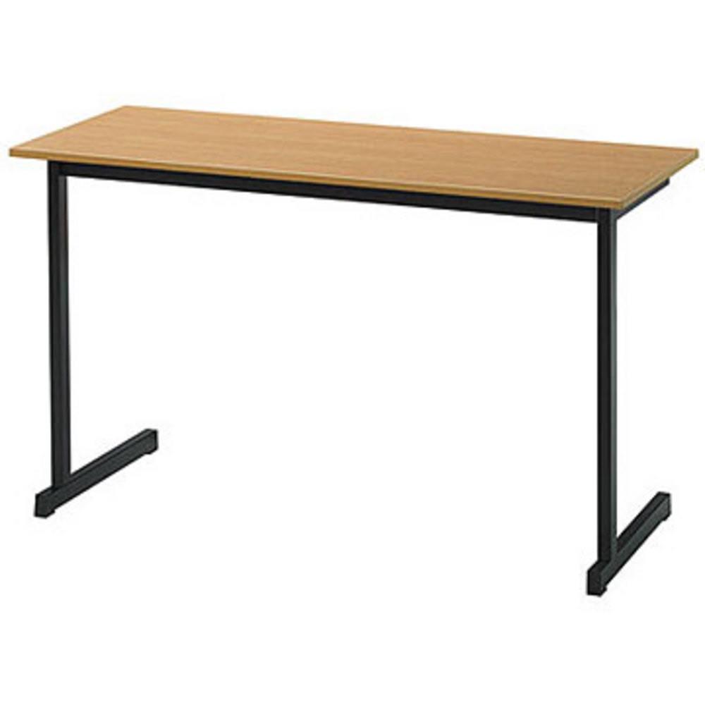 Table de formation classique 2 places - htre,noir