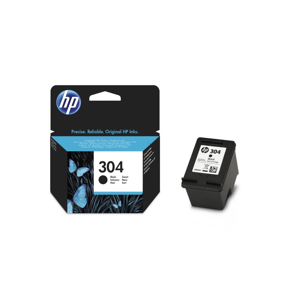 Cartouches pour imprimantes - Hp 304 cartouche d'encre noire authentique