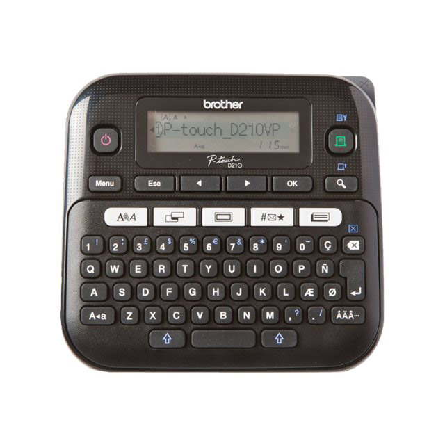 Brother pt-d210vp tiqueteuse professionnelle