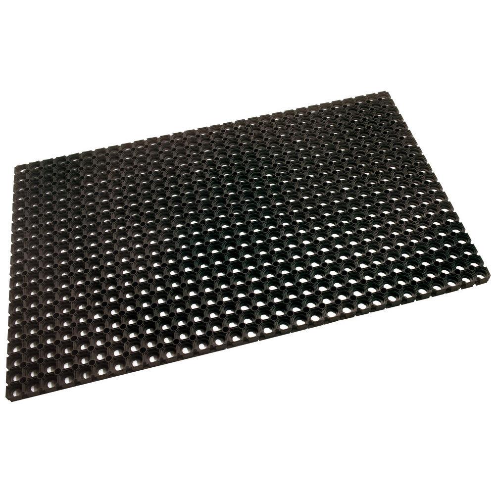 Tapis d'extrieur caillebotis 1er prix - en caoutchouc 100 x 150 cm