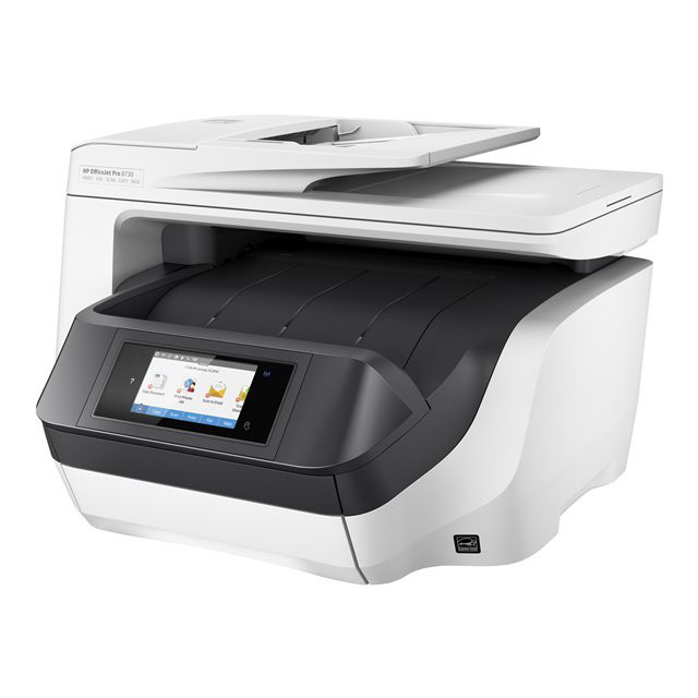 Hp officejet pro 8730 sans fil all-in-one couleur imprimante, instant ink; impression recto-verso