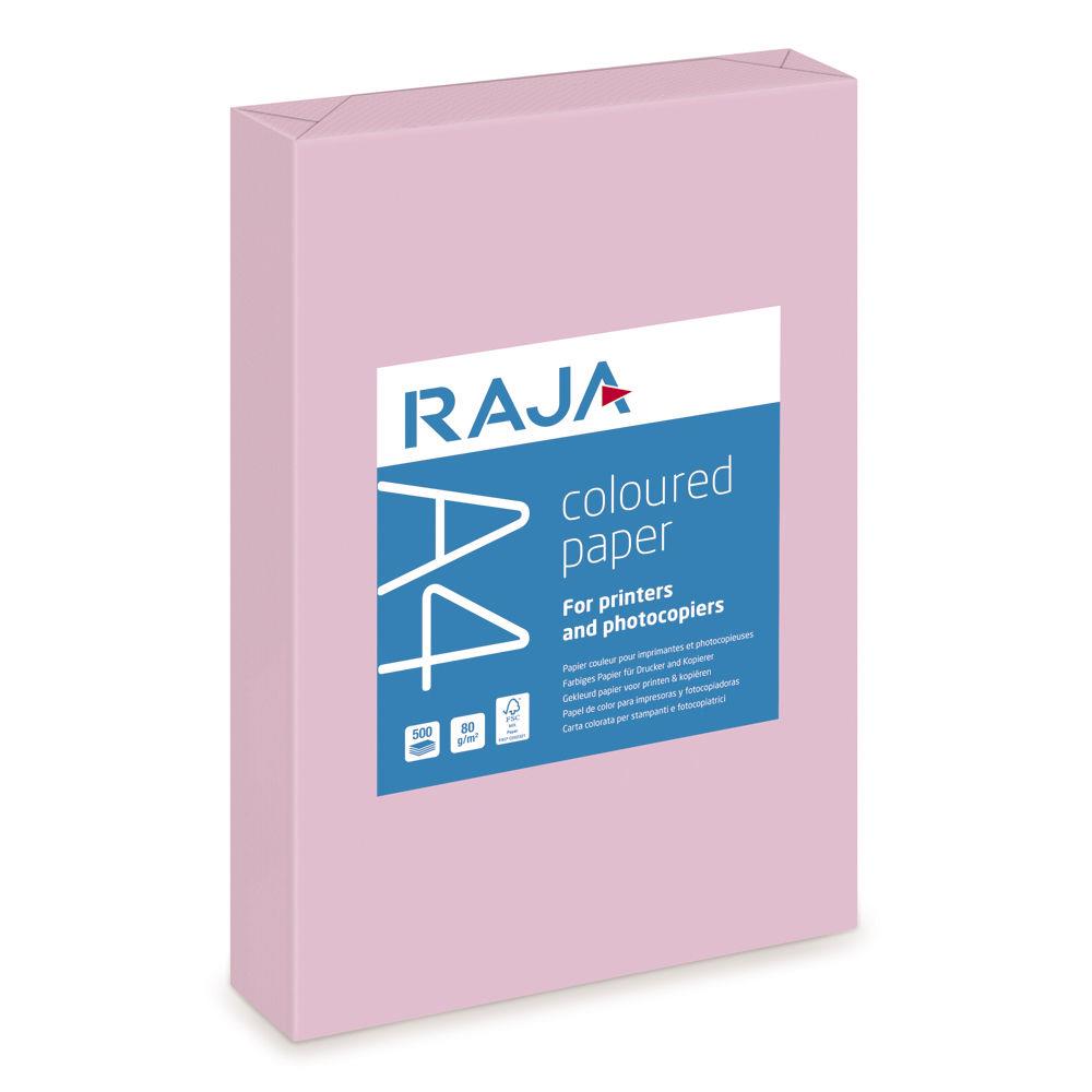 Papier couleur A4 rose 80g Coloured Paper - ramette de 500 feuilles