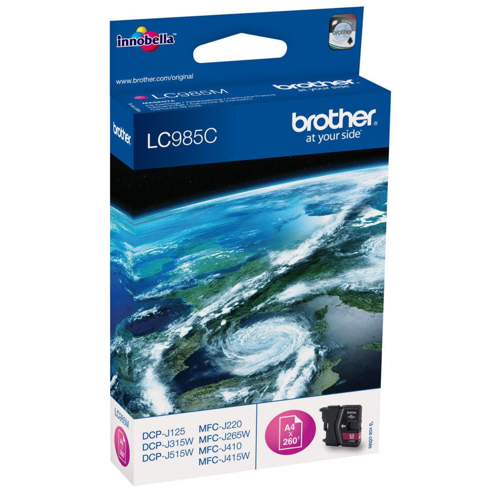 Cartouches pour imprimantes - Brother lc985m - cartouche d'encre originale - magenta